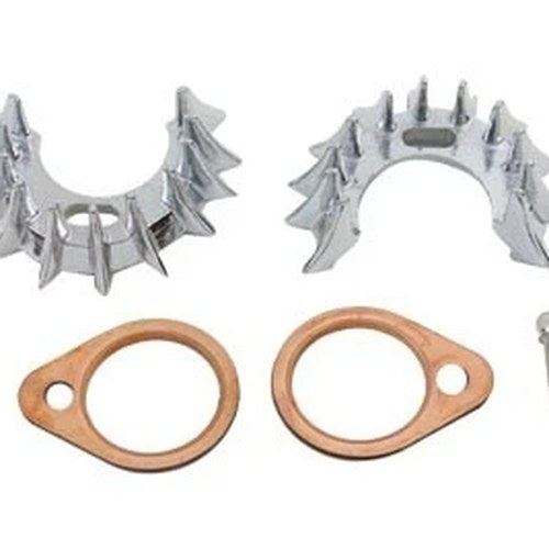Shark Teeth Exhaust Flange Kit for Harley-Davidson