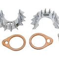 Shark Teeth Exhaust Flange Kit for Harley-Davidson
