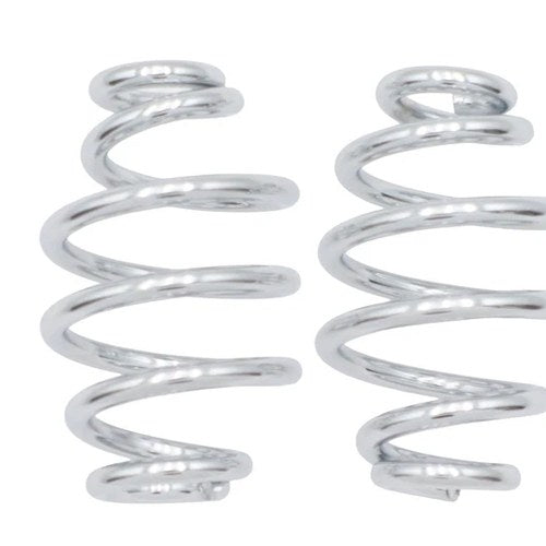Chrome 3 inch Seat Spring Set for Harley-Davidson