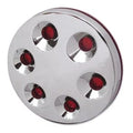 Chrome 3-D Derby Cover for Harley-Davidson