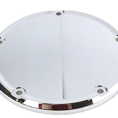 Chrome 5-Hole Domed Derby Cover for Harley-Davidson