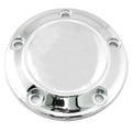 Chrome 5-Hole Smooth Ignition System Cover for Harley-Davidson