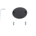 M8 Ignition System Cover Smooth Flat Black for Harley-Davidson