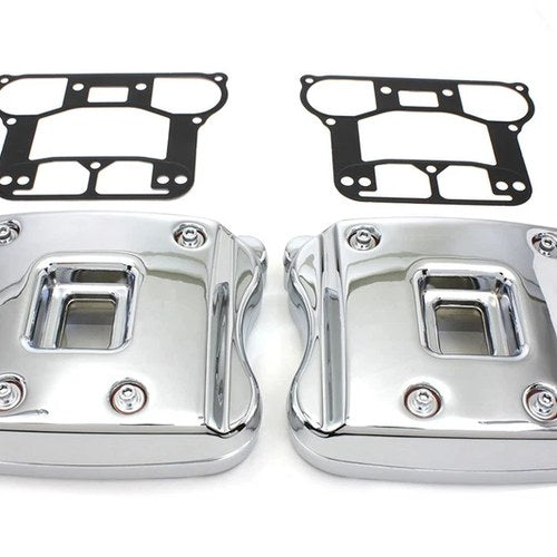 Rocker Box Cover Kit Chrome for Harley-Davidson