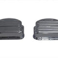 Ribbed Panhead Cover Set Chrome for Harley-Davidson