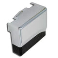 Battery Top and Side Cover Chrome with Black Accent for Harley-Davidson