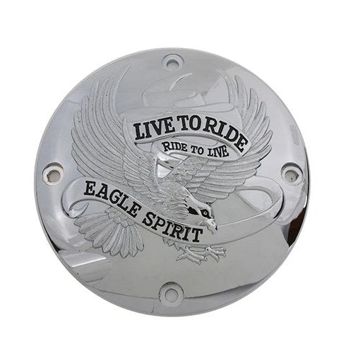 Clutch Inspection Cover Chrome for Harley-Davidson