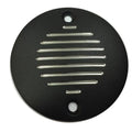 Grooved Ignition System Cover 2-Hole Black for Harley-Davidson