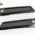 Wyatt Gatling Saddlebag Face Plate Set Die Cast Metal for Harley-Davidson