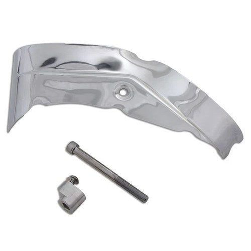 Chrome Left Side Cylinder Base Cover for Harley-Davidson