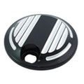 Fuel Tank Console Door Black for Harley-Davidson