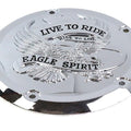 Eagle Spirit Derby Cover Chrome for Harley-Davidson