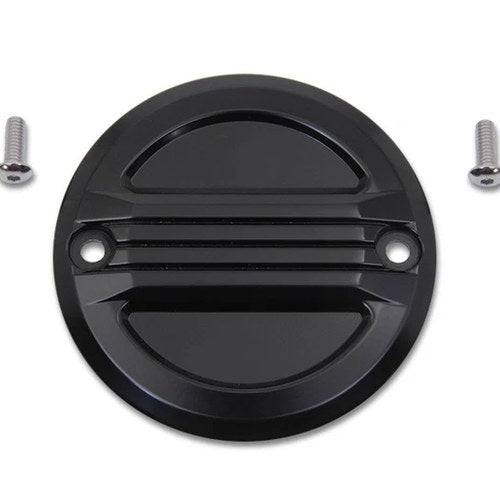 Black Air Flow Ignition System Cover for Harley-Davidson