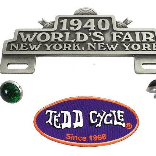 World's Fair License Plate Topper Kit for Harley-Davidson