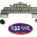 World's Fair License Plate Topper Kit for Harley-Davidson
