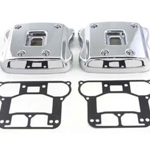 Rocker Box Cover Set Chrome for Harley-Davidson