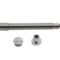 Chrome Flush Mount Front Axle for Harley-Davidson