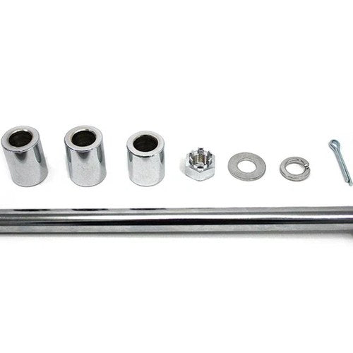 Chrome Rear Axle Kit for Harley-Davidson