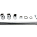 Chrome Rear Axle Kit for Harley-Davidson