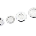 Zinc Rear Axle Nut Kit for Harley-Davidson