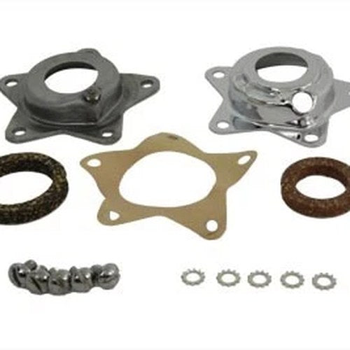 Chrome Wheel Hub Bearing Thrust Plate Kit for Harley-Davidson