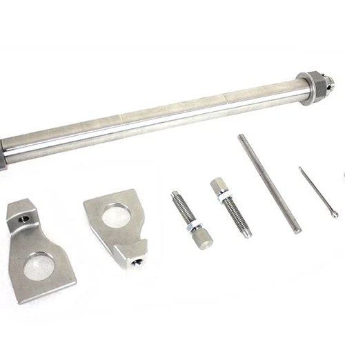 25mm Rear Axle Adjuster Kit Stainless Steel for Harley-Davidson