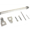 25mm Rear Axle Adjuster Kit Stainless Steel for Harley-Davidson