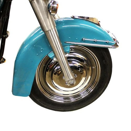 16 inch Front Wire Wheel Cover Set Chrome for Harley-Davidson