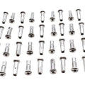 Spoke 40 Piece Chrome Nipple Set for Harley-Davidson