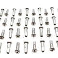 Spoke 40 Piece Chrome Nipple Set for Harley-Davidson