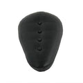 4 Button Black Solo Seat for Harley-Davidson