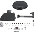 Black Leather Solo Seat and Mount Kit for Harley-Davidson