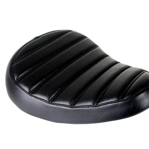 Bates Tuck and Roll Solo Saddle Seat for Harley-Davidson