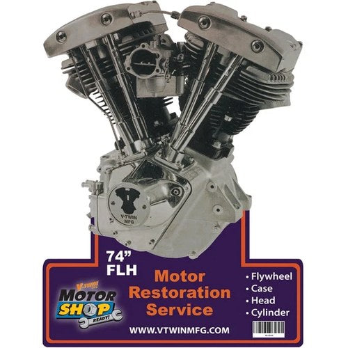 Shovelhead Engine Plaque for Harley-Davidson