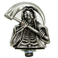 Grim Reaper Front Fender Top Ornament Silver for Harley-Davidson
