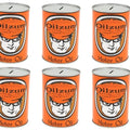 Oilzum Oil Can Coin Bank Set for Harley-Davidson