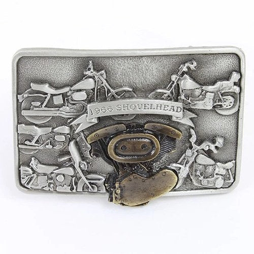 Shovelhead Belt Buckle for Harley-Davidson
