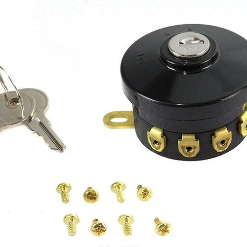 Replica Indian Ignition Switch with 2 Keys for Harley-Davidson
