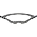 Chrome Hollywood Style Offset Handlebars for Harley-Davidson