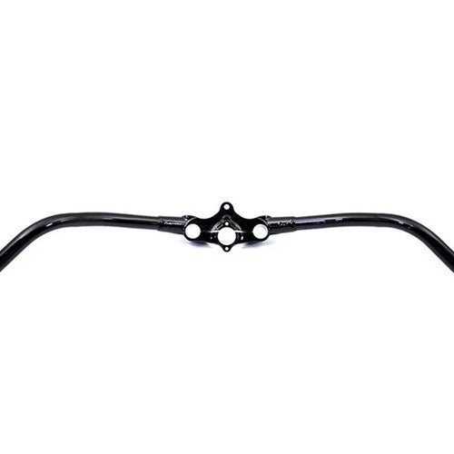 Offset Spring Fork 1 inch Handlebar Black for Harley-Davidson