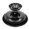 Front Wheel Hub and Brake Drum Black for Harley-Davidson