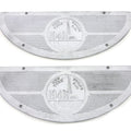 World's Fair 1940 Alloy Footboard Inserts for Harley-Davidson