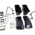 Softail Saddlebag Kit Black for Harley-Davidson