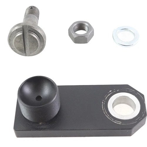 Rear Side Car Mount with Stud Parkerized for Harley-Davidson