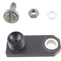 Rear Side Car Mount with Stud Parkerized for Harley-Davidson