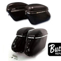 Black Magic Royalite Saddlebag Set for Harley-Davidson
