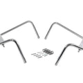 Bubble Bag Chrome Mount Bracket Set for Harley-Davidson