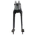 18 inch Tedd Narrow Spring Fork Assembly Black for Harley-Davidson