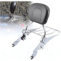 Chrome Sissy Bar and Rack for Harley-Davidson