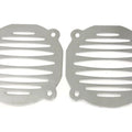 Chrome Milled Slots Speaker Grill Set for Harley-Davidson